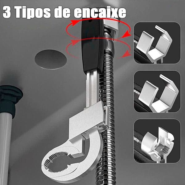 Chave Universal Multifuncional Iron Hand - CORES DO VENTO