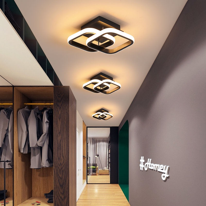 Lustre Para Sala Moderno em LED- CORES DO VENTO