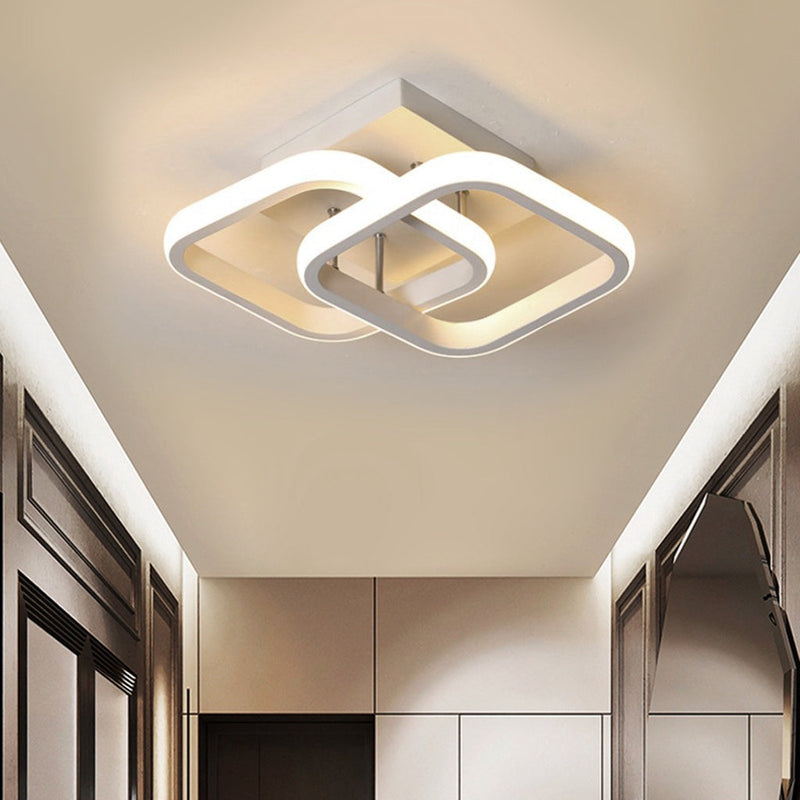 Lustre Para Sala Moderno em LED- CORES DO VENTO