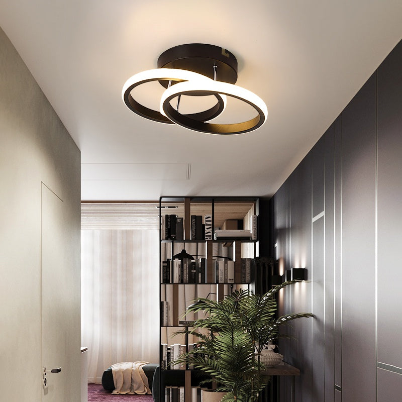 Lustre Para Sala Moderno em LED- CORES DO VENTO
