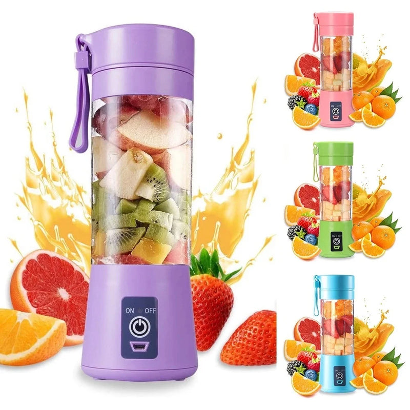 MixMaster Go! – Liquidificador Portátil de Alta Performance - CORES DO VENTO