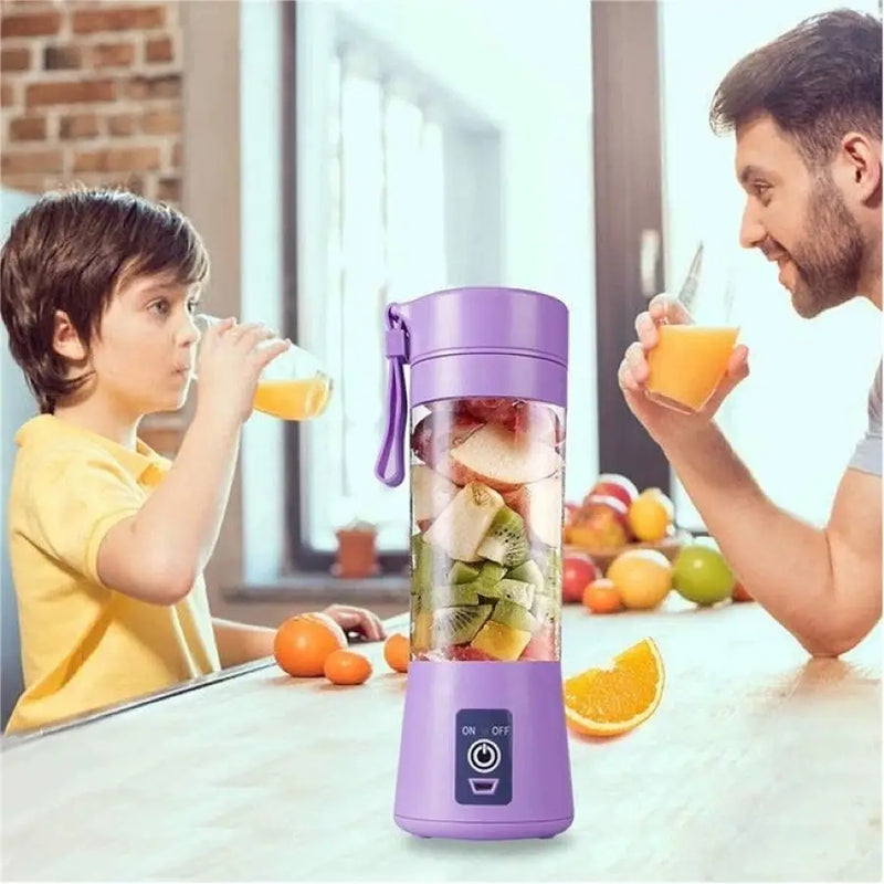 MixMaster Go! – Liquidificador Portátil de Alta Performance - CORES DO VENTO