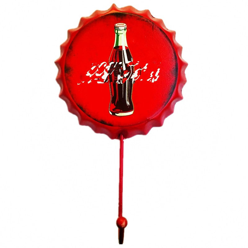 Gancho de Parede Retro Cerveja Decorativo- CORES DO VENTO