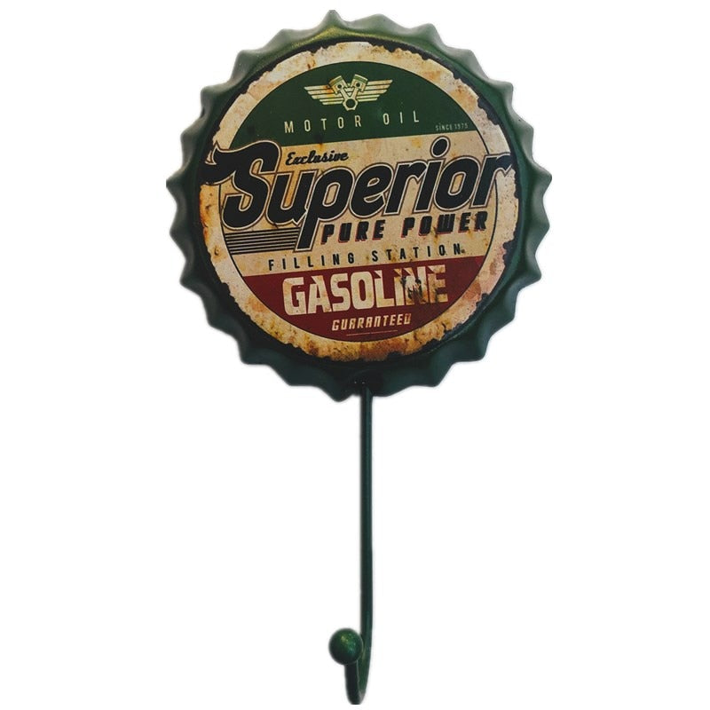 Gancho de Parede Retro Cerveja Decorativo- CORES DO VENTO