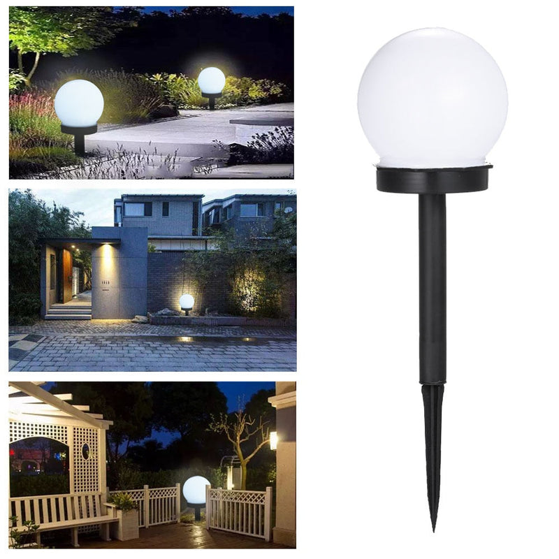 Luz de Jardim Solar em LED Redonda- CORES DO VENTO