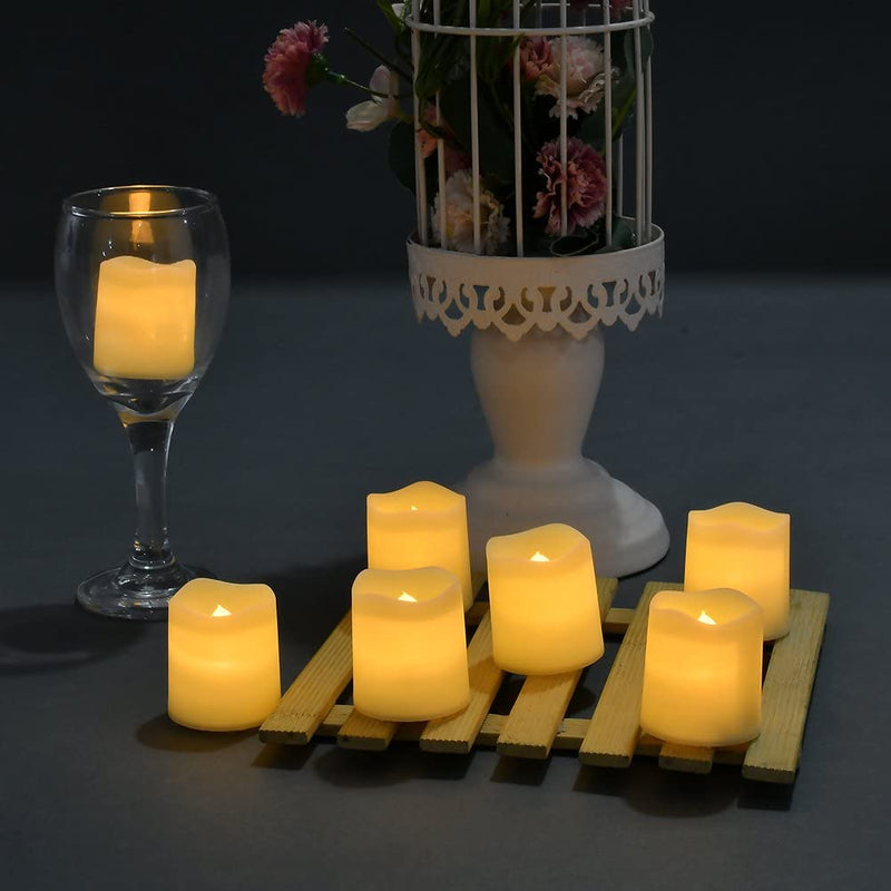 Vela de LED Decorativa 24 Peças - CORES DO VENTO