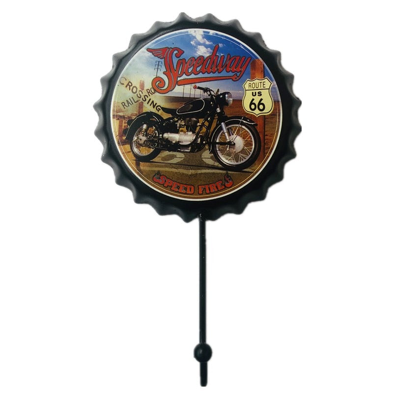 Gancho de Parede Retro Cerveja Decorativo- CORES DO VENTO