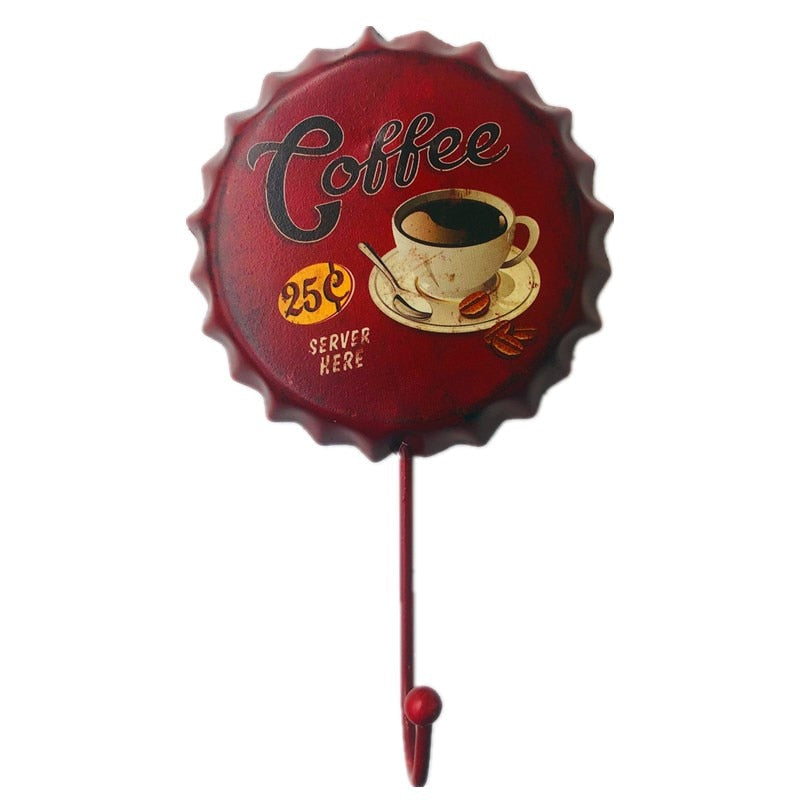 Gancho de Parede Retro Cerveja Decorativo- CORES DO VENTO