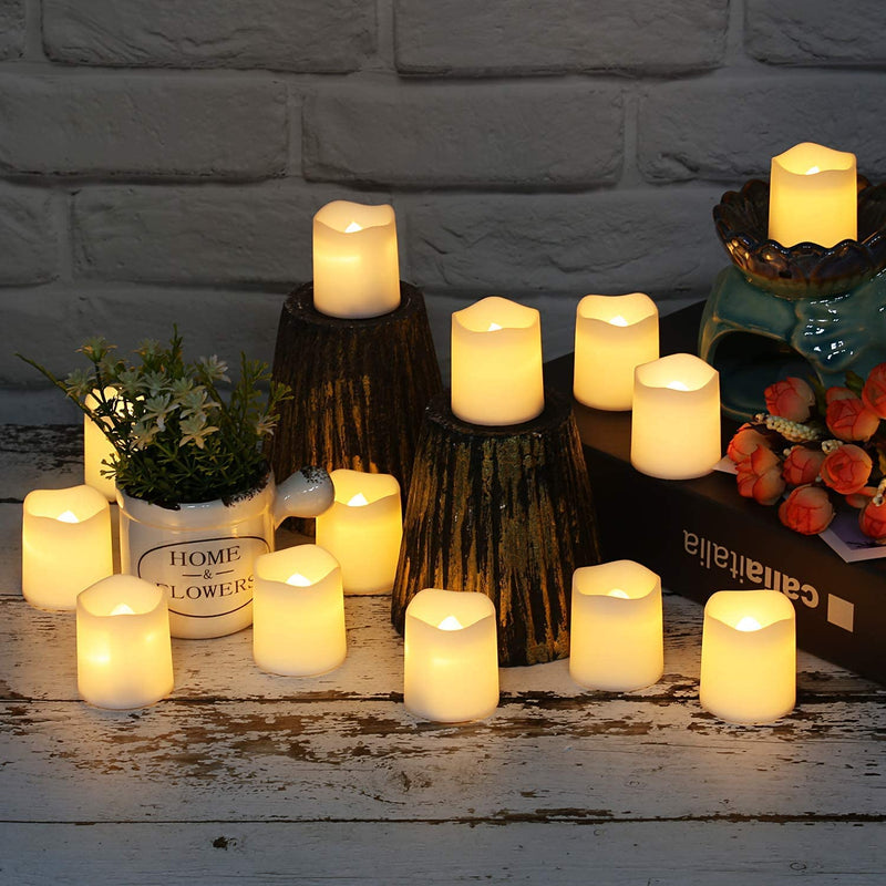 Vela de LED Decorativa 24 Peças - CORES DO VENTO