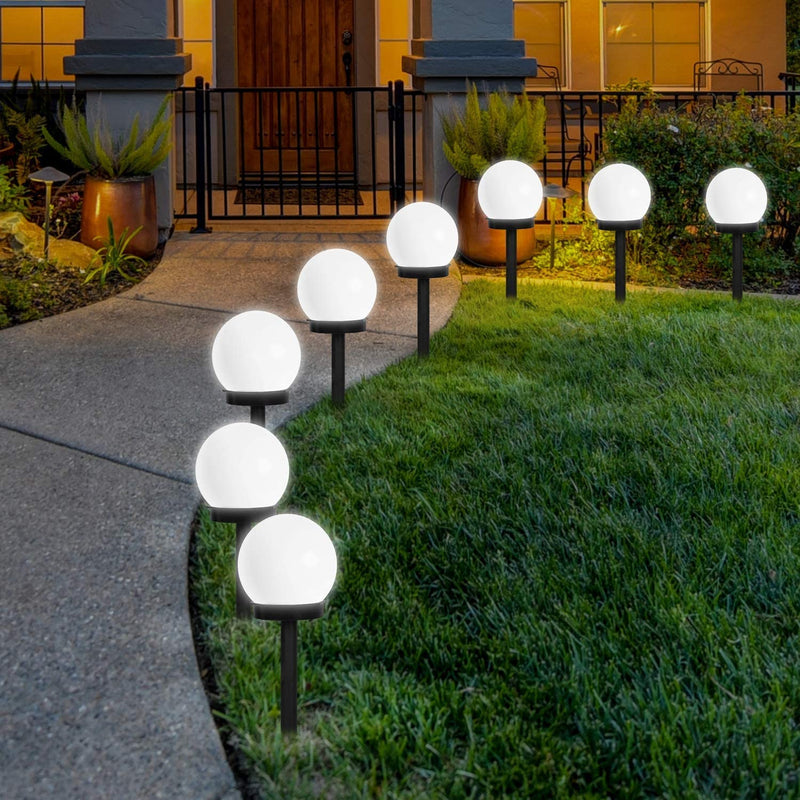 Luz de Jardim Solar em LED Redonda- CORES DO VENTO