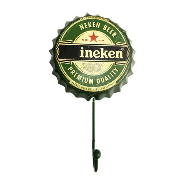 Gancho de Parede Retro Cerveja Decorativo- CORES DO VENTO