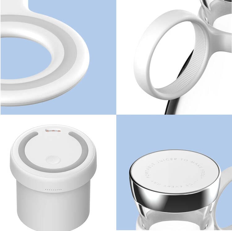 Liquidificador Portátil e Mixer Sem Fio - CORES DO VENTO