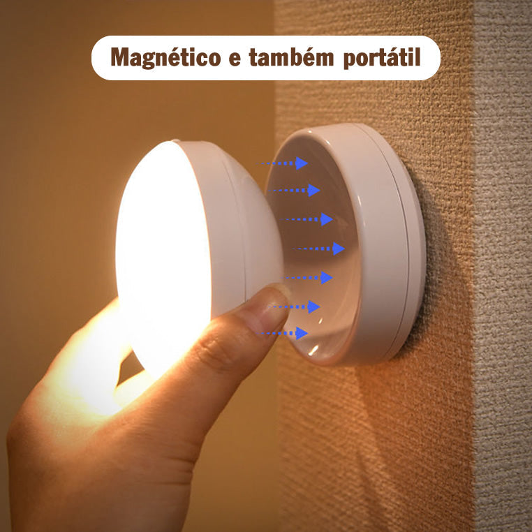 Luminária de Parede Externa com Sensor de Presença- CORES DO VENTO