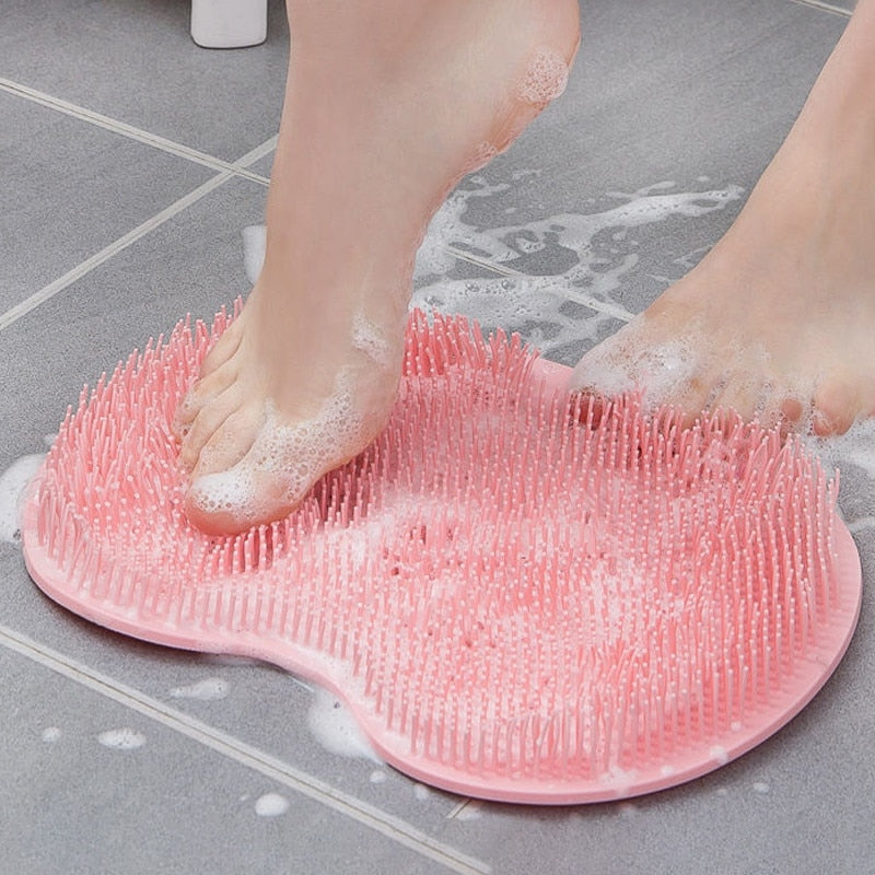 Tapete silicone para limpeza do pé - CORES DO VENTO