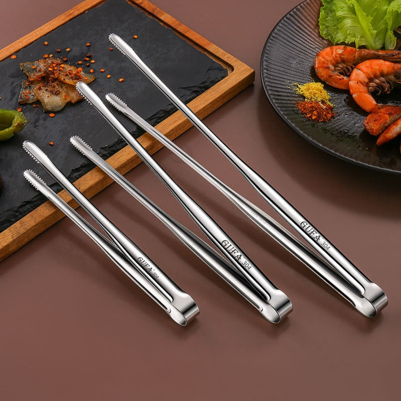 Pinças de aço inoxidável para cozinha- CORES DO VENTO