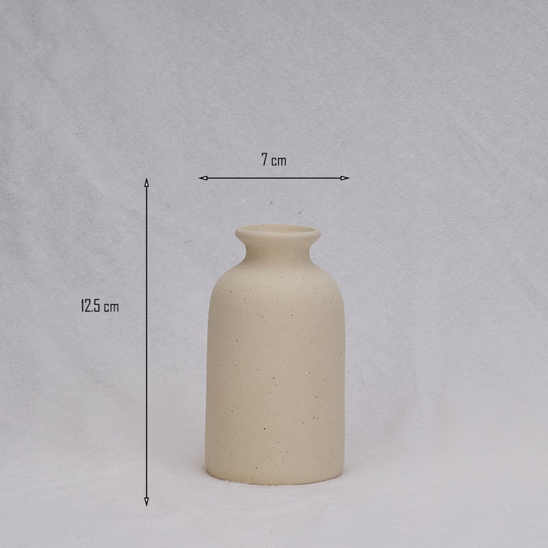 Vaso de Cerâmica Decorativo - CORES DO VENTO