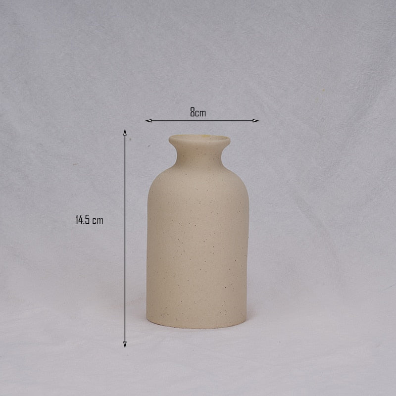 Vaso de Cerâmica Decorativo - CORES DO VENTO