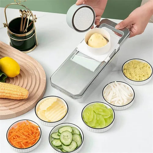Cortador Prático e Rápido de Frutas e Vegetais - CORES DO VENTO