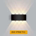 Arandela de Parede Externa em LED Á prova d'água- CORES DO VENTO