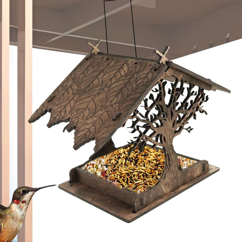 Alimentador de Pássaros ao Ar Livre - CORES DO VENTO