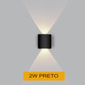 Arandela de Parede Externa em LED Á prova d'água- CORES DO VENTO