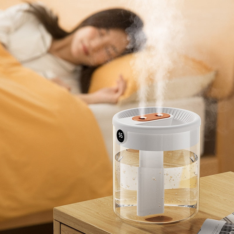 Vaporizador de Ar Ambiente com LCD - CORES DO VENTO