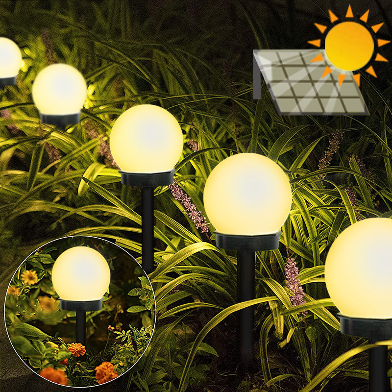 Luz de Jardim Solar em LED Redonda- CORES DO VENTO