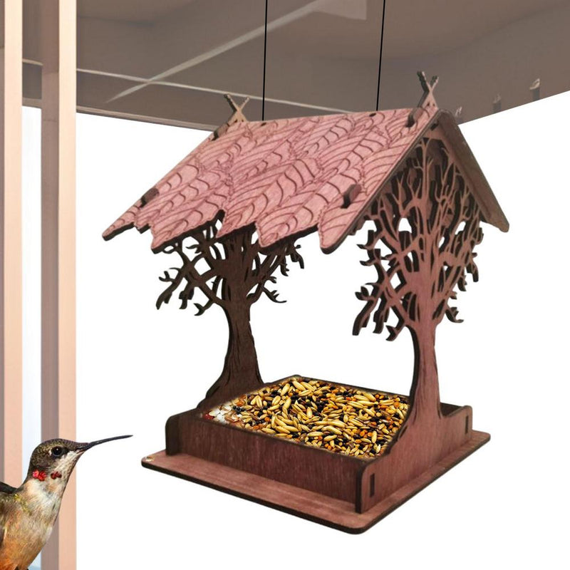 Alimentador de Pássaros ao Ar Livre - CORES DO VENTO