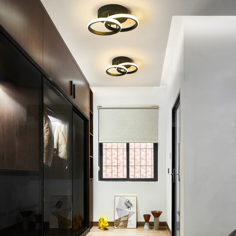 Lustre Para Sala Moderno em LED- CORES DO VENTO
