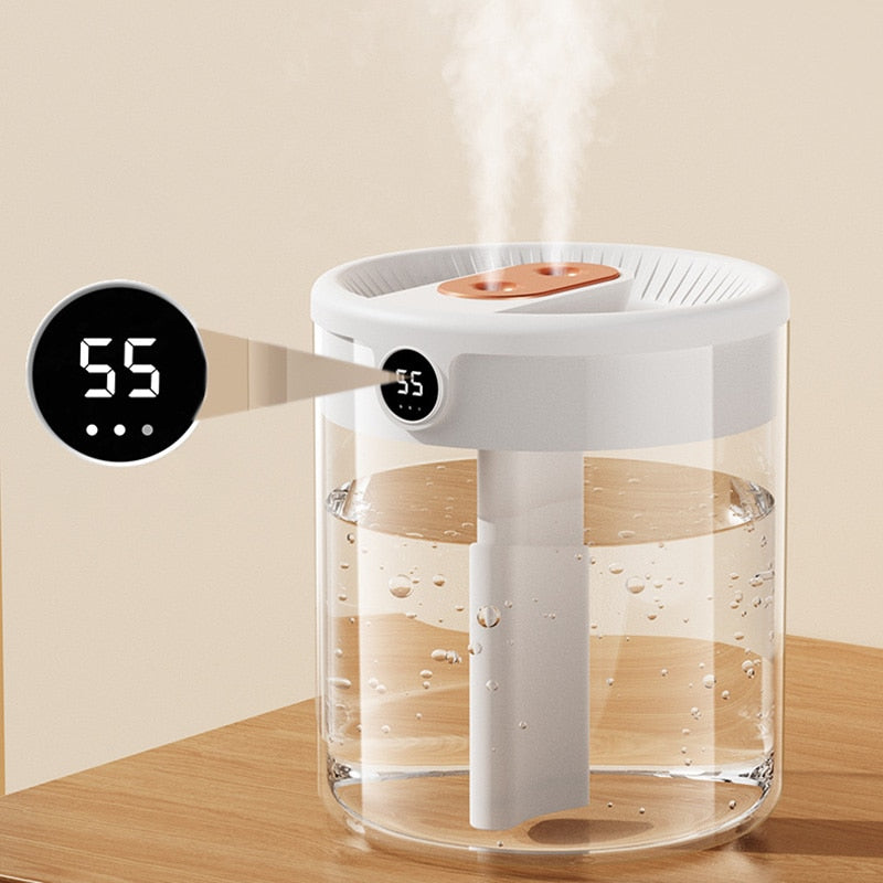 Vaporizador de Ar Ambiente com LCD - CORES DO VENTO