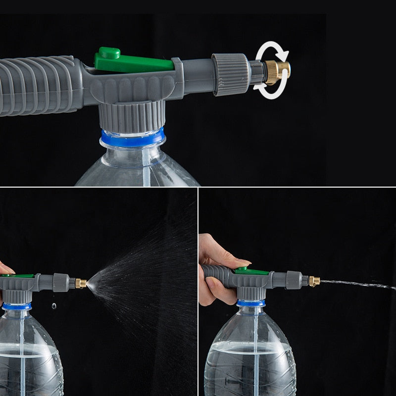 Pulverizador Manual de Alta Pressão com Bomba de Ar – Ajustável e Potente | Cores do Vento
