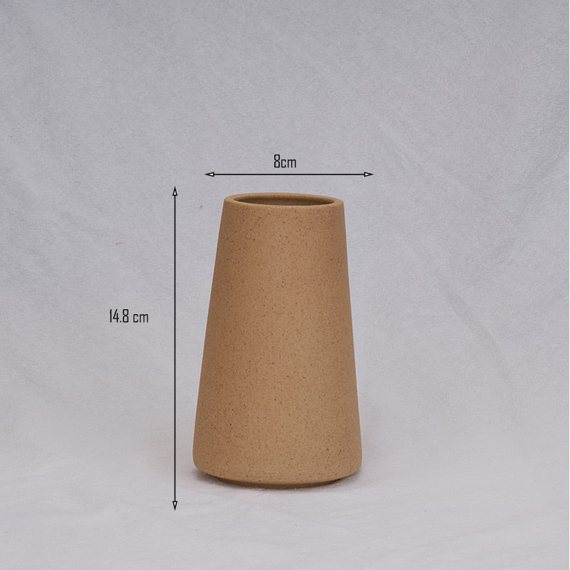 Vaso de Cerâmica Decorativo - CORES DO VENTO