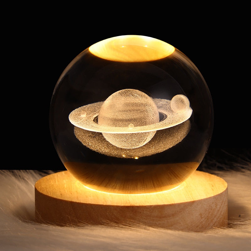 Luminária Espacial 3D - Home Sweet Home™- CORES DO VENTO
