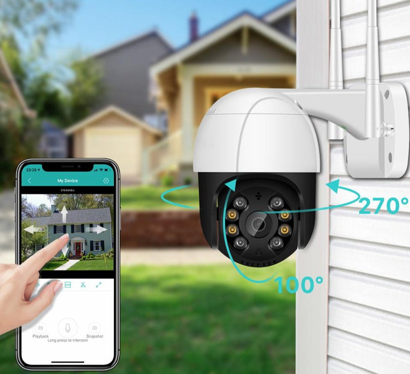 Câmera de Segurança - SecureMax 360 WiFi- CORES DO VENTO