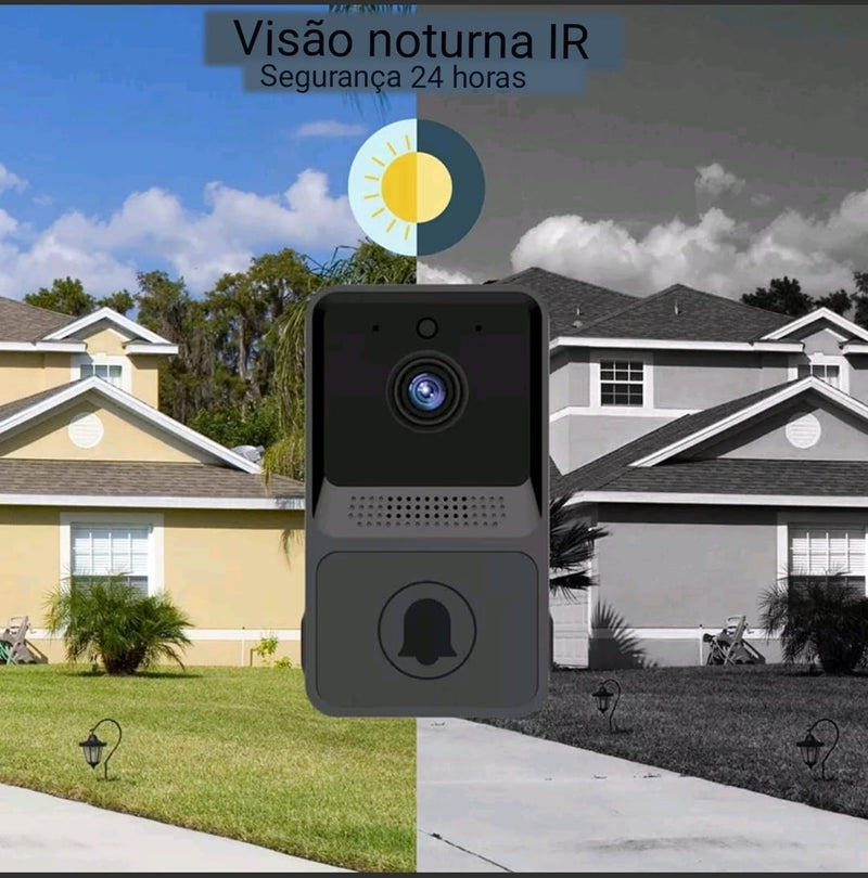 Campainha Wifi com Vídeo- CORES DO VENTO