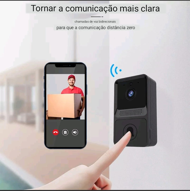 Campainha Wifi com Vídeo- CORES DO VENTO