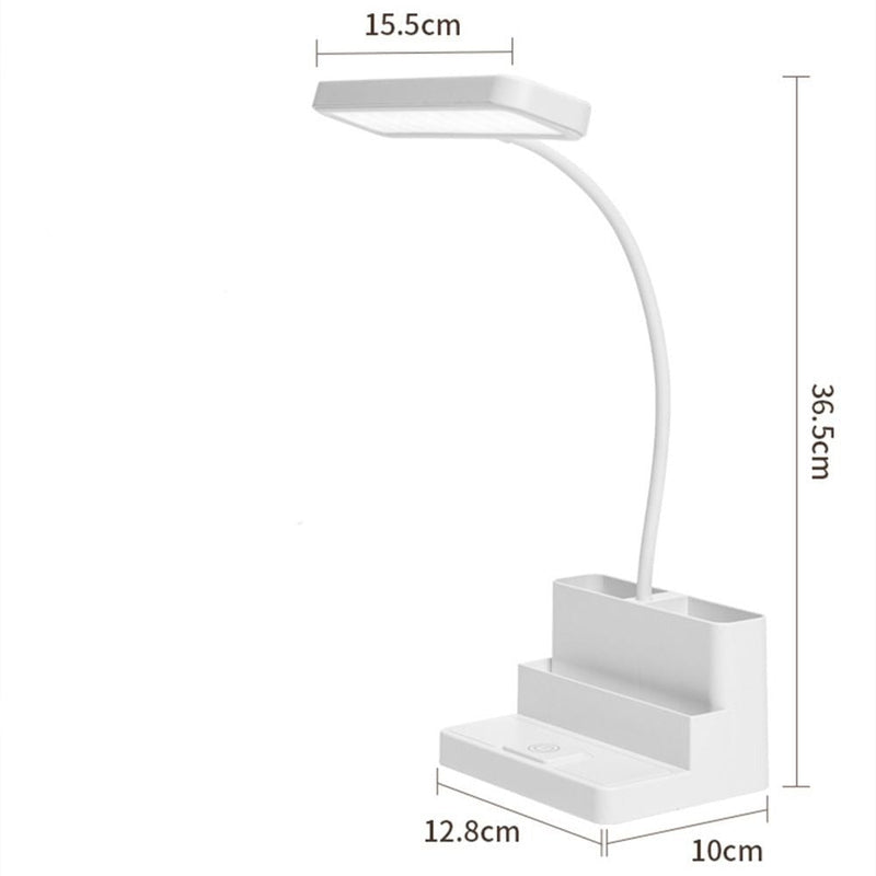 Luminária de Mesa Recarregável para Estudos em LED- CORES DO VENTO