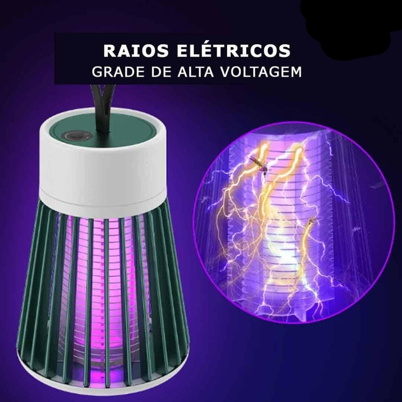 Lâmpada Mata Mosquitos Ultravioleta - CORES DO VENTO