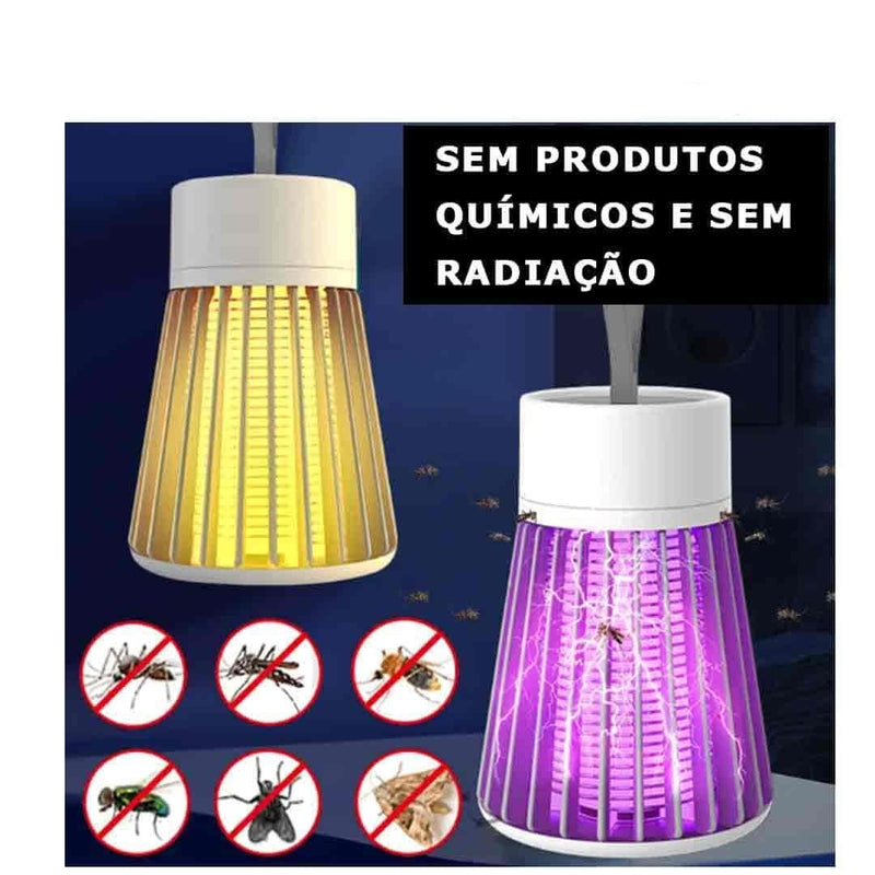 Lâmpada Mata Mosquitos Ultravioleta - CORES DO VENTO