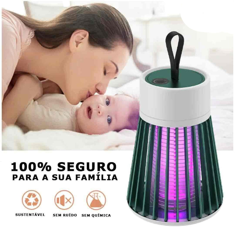 Lâmpada Mata Mosquitos Ultravioleta - CORES DO VENTO