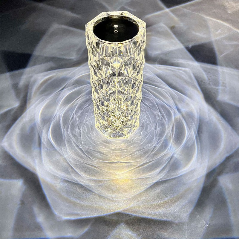 Luminária de Cristal em LED 16 Cores Projetor - CORES DO VENTO