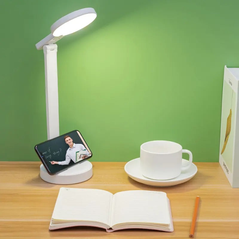 Luminária de Mesa para Estudo LED Recarregável- CORES DO VENTO