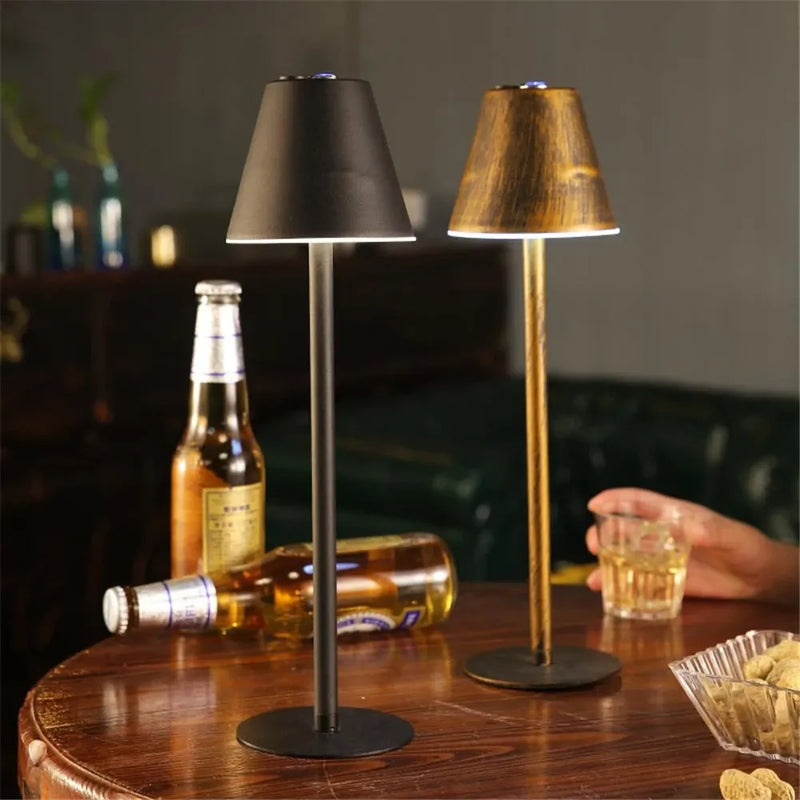 Luminária de Mesa Escritório Recarregável USB- CORES DO VENTO